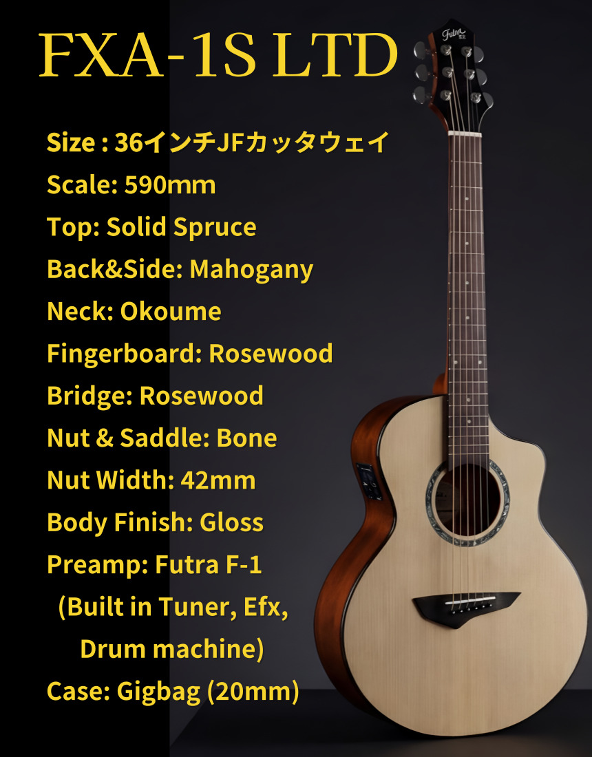 FUTRA SE めちゃ鳴りくん アコースティックギター ギターファクトリー